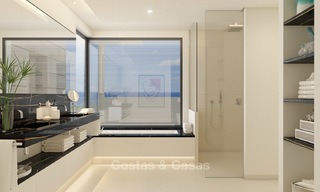 Modern-eigentijdse luxe appartementen met adembenemende zeezichten te koop, op korte rijafstand van het centrum van Marbella. 4942 