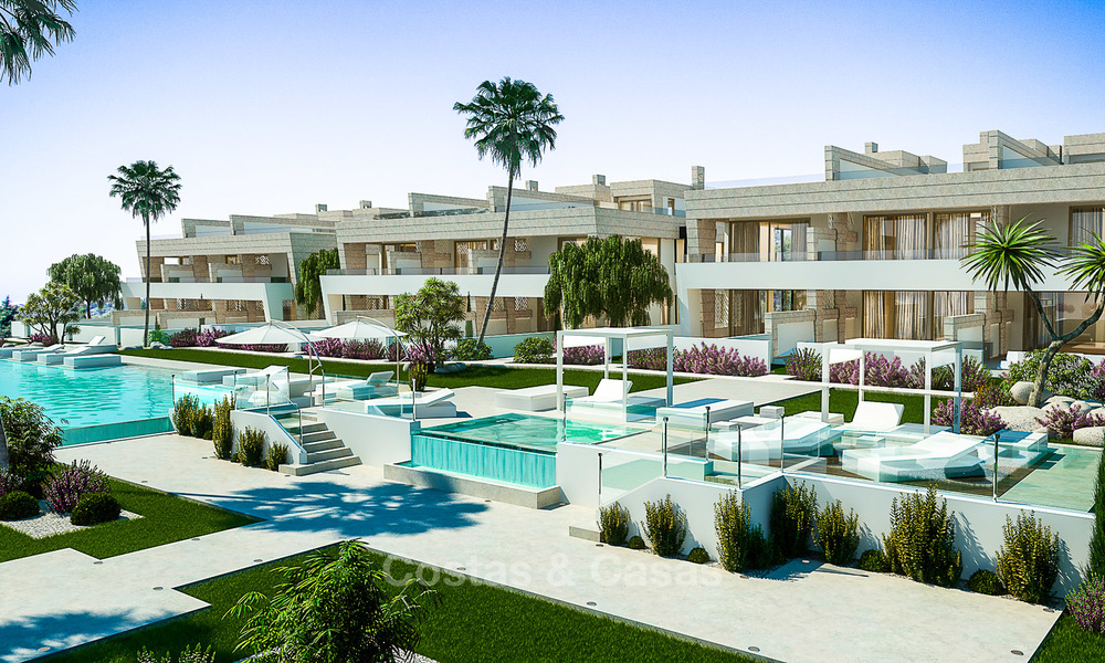 Moderne, avantgardistische luxe appartementen en penthouses te koop aan de Golden Mile, Marbella 4972