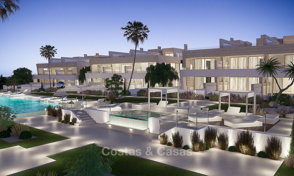 Moderne, avantgardistische luxe appartementen en penthouses te koop aan de Golden Mile, Marbella 4979