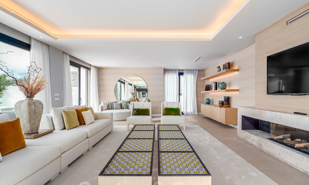 Exclusieve moderne luxe villa's te koop, New Golden Mile, tussen Marbella en Estepona 25361