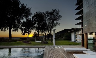 Moderne, minimalistische designer villa te koop, met spectaculair zeezicht, Benalmadena, Costa del Sol 5148 
