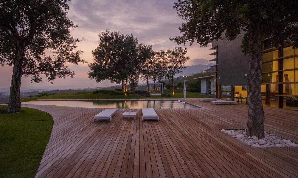 Moderne, minimalistische designer villa te koop, met spectaculair zeezicht, Benalmadena, Costa del Sol 5149