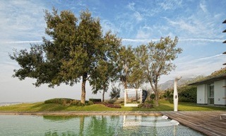 Moderne, minimalistische designer villa te koop, met spectaculair zeezicht, Benalmadena, Costa del Sol 5142 