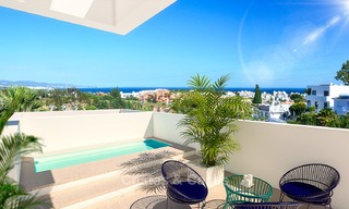 Nieuwe modern eigentijdse luxe villa te koop, met uitzicht op zee en de bergen, Nueva Andalucia, Marbella 5533 