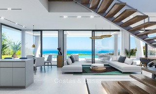 Nieuwe moderne villa's in avant garde-stijl te koop, met zeezicht, La Duquesa, Manilva, Costa del Sol 5610 