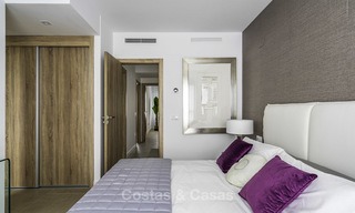 Nieuwe, moderne en exclusieve golf woningen met een spectaculair golfzicht te koop in Estepona 12112 