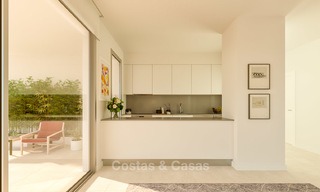 Moderne nieuwe luxe appartementen met panoramisch zeezicht te koop, Fuengirola, Costa del Sol 5667 