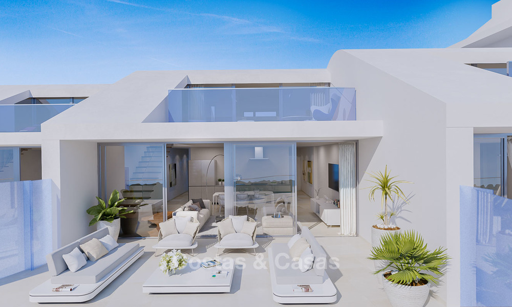 Nieuwe en exclusieve avant-garde appartementen te koop, met panoramisch zeezicht, Benalmadena, Costa del Sol 5744
