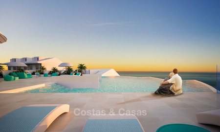 Nieuwe en exclusieve avant-garde appartementen te koop, met panoramisch zeezicht, Benalmadena, Costa del Sol 5747