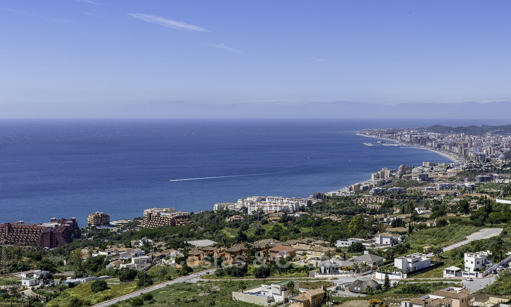 Nieuwe en exclusieve avant-garde appartementen te koop, met panoramisch zeezicht, Benalmadena, Costa del Sol 12384