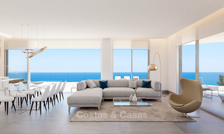 Zonnige en moderne luxe appartementen te koop, met onbelemmerd uitzicht op zee, Fuengirola, Costa del Sol 5836