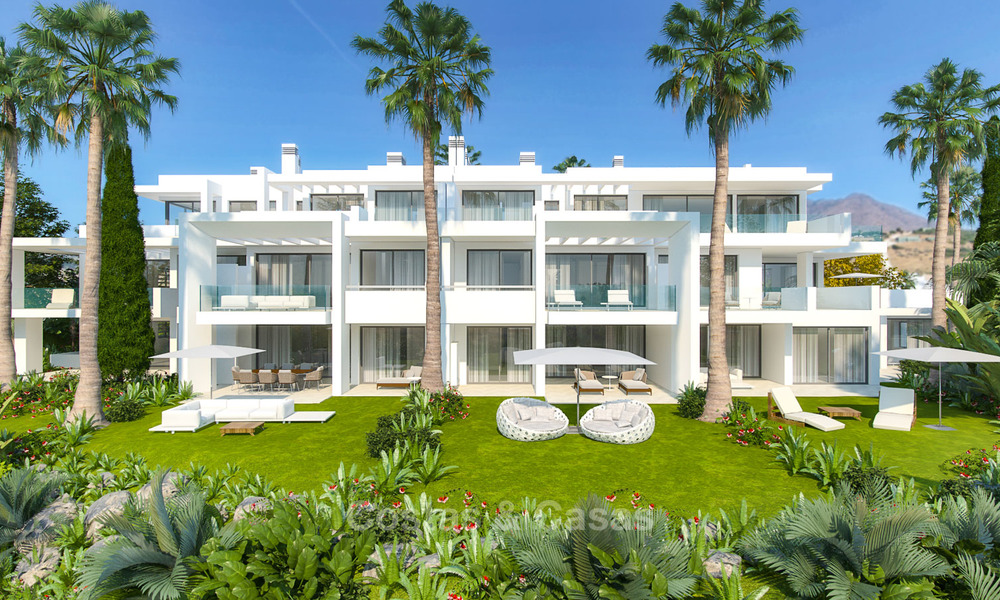 Moderne luxe appartementen te koop, in een exclusief complex met privé lagune, Casares, Costa del Sol 5918