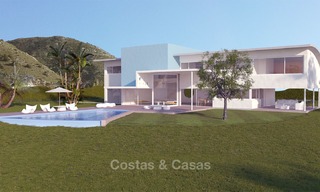 Unieke en exclusieve avant-garde villa te koop, met panoramisch zeezicht, Benalmadena, Costa del Sol 6091 