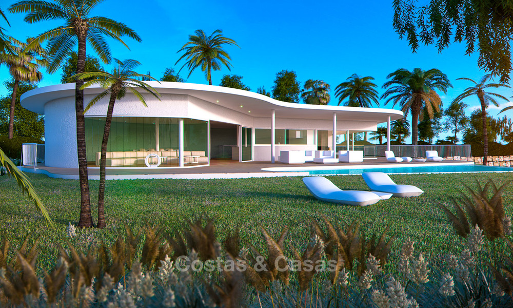 Unieke en exclusieve avant-garde villa te koop, met panoramisch zeezicht, Benalmadena, Costa del Sol 6096