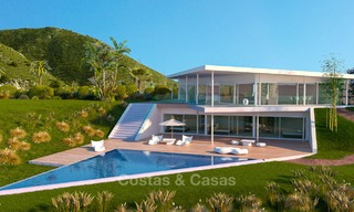 Unieke en exclusieve avant-garde villa te koop, met panoramisch zeezicht, Benalmadena, Costa del Sol 6098 