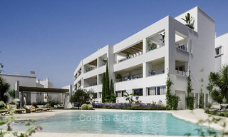 Aantrekkelijke nieuwe appartementen met een prachtig uitzicht op zee te koop, Marbella. Opgeleverd! 19186 