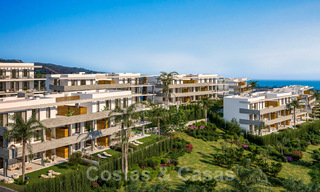Nieuwe passiefbouw appartementen in een 5-sterren boutique resort te koop in Marbella met schitterend zeezicht 29179 