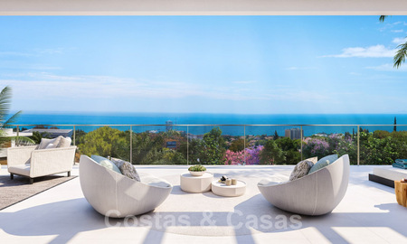 Nieuwe passiefbouw appartementen in een 5-sterren boutique resort te koop in Marbella met schitterend zeezicht 29180