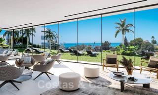 Nieuwe passiefbouw appartementen in een 5-sterren boutique resort te koop in Marbella met schitterend zeezicht 51398 
