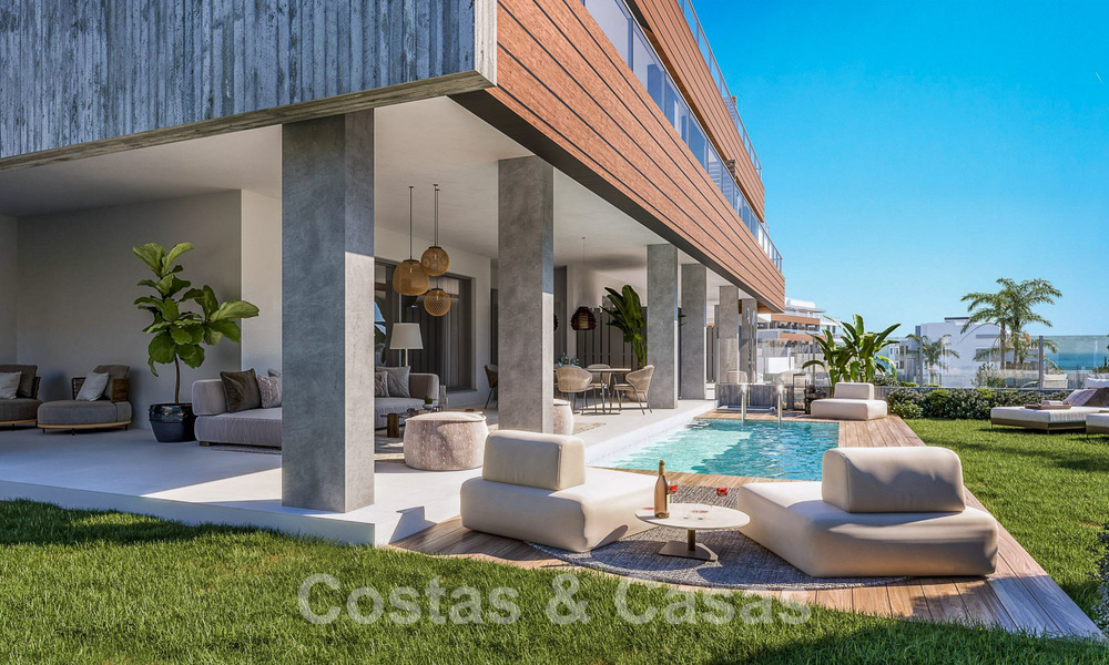 Nieuwe passiefbouw appartementen in een 5-sterren boutique resort te koop in Marbella met schitterend zeezicht 51399