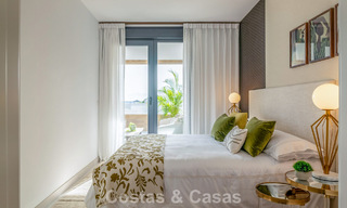 Nieuwe appartementen in een 5-sterren boutique resort te koop in Marbella met schitterend zeezicht 802791 