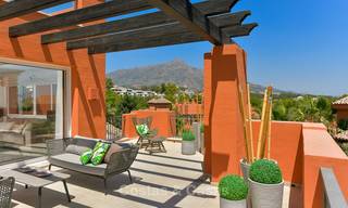 Charmante nieuwe appartementen in Andalusische stijl te koop, Golf Valley, Nueva Andalucia, Marbella 6213 