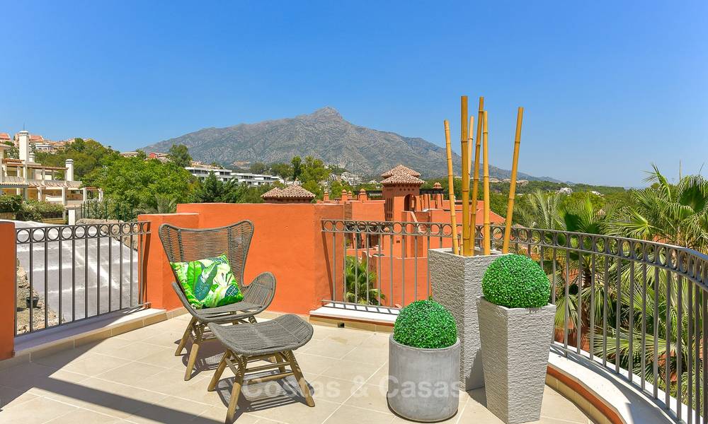 Charmante nieuwe appartementen in Andalusische stijl te koop, Golf Valley, Nueva Andalucia, Marbella 6225
