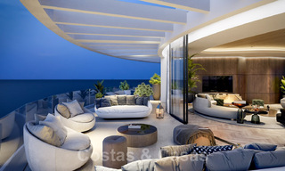 Prachtige nieuwe eigentijdse luxe appartementen te koop, met een uitzonderlijk uitzicht op zee, golf en bergen, Benahavis - Marbella 31081 
