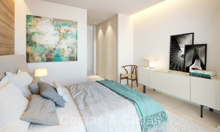 Prachtige nieuwe eigentijdse luxe appartementen te koop, met een uitzonderlijk uitzicht op zee, golf en bergen, Benahavis - Marbella 31093 