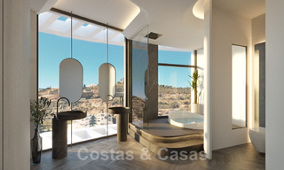 Prachtige nieuwe eigentijdse luxe appartementen te koop, met een uitzonderlijk uitzicht op zee, golf en bergen, Benahavis - Marbella 31102 