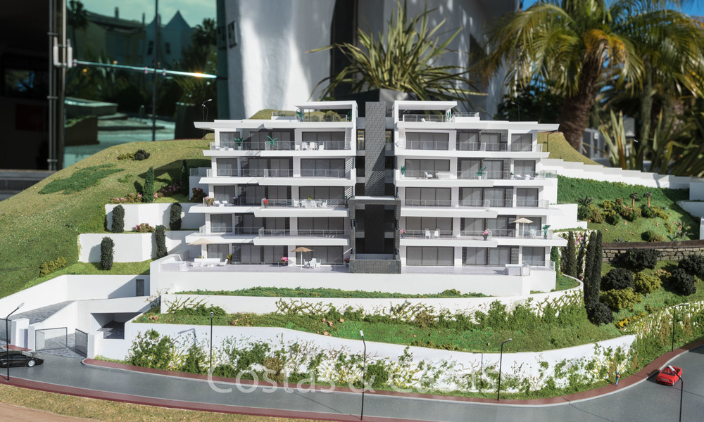 Prachtige nieuwe luxe appartementen te koop, met panoramisch zeezicht, Benahavis - Marbella 6473
