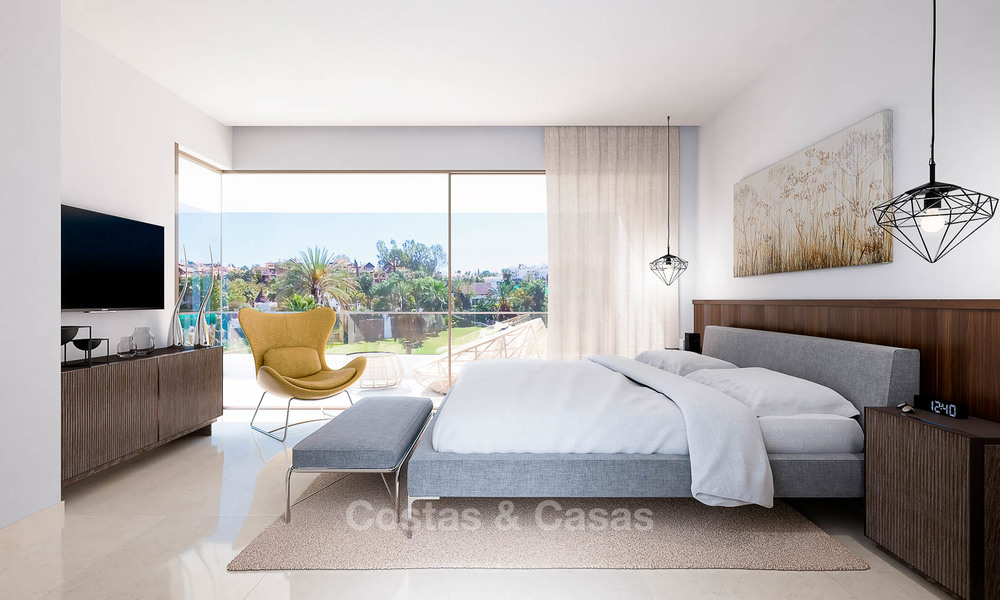 Moderne, luchtige en comfortabele luxe villa's te koop in een top golf resort, New Golden Mile, Marbella - Estepona 6660
