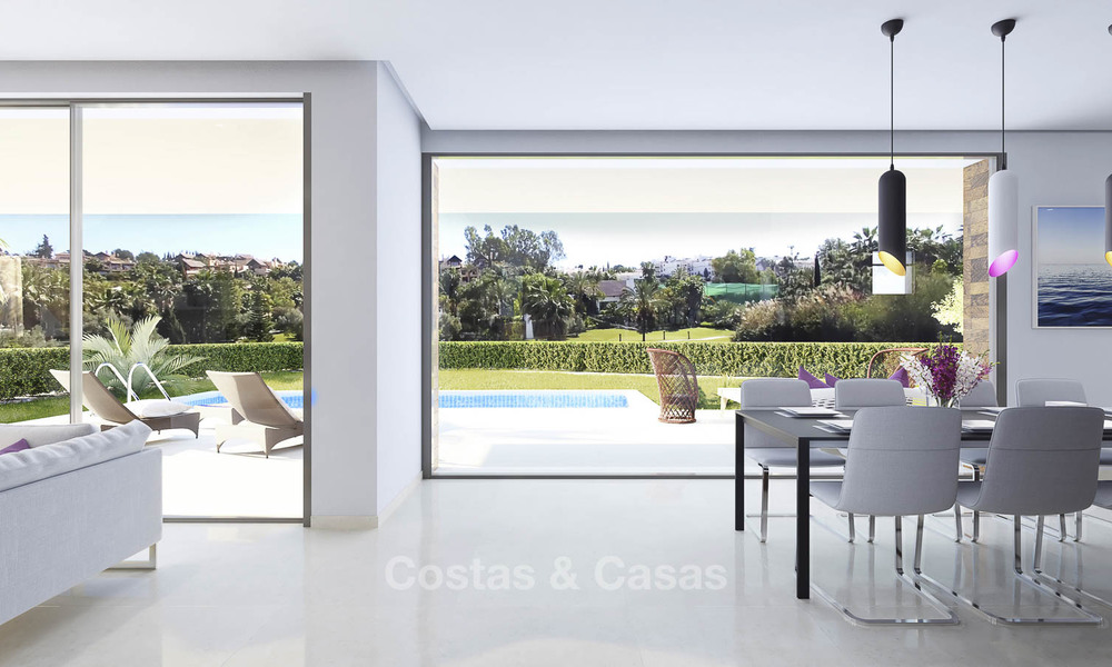 Moderne, luchtige en comfortabele luxe villa's te koop in een top golf resort, New Golden Mile, Marbella - Estepona 6661
