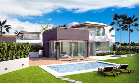 Charmante luxe design villa's met uitzicht op zee, bergen en golf te koop, Riviera del Sol, Mijas, Costa del Sol 6492