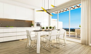Ruime moderne appartementen met een prachtig uitzicht op zee te koop, New Golden Mile, Marbella - Estepona 6538 