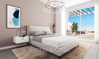 Ruime moderne appartementen met een prachtig uitzicht op zee te koop, New Golden Mile, Marbella - Estepona 6539 