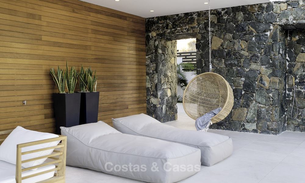 Schitterende nieuwe moderne luxe villa te koop, in een top golfresort, Benahavis - Marbella 17174