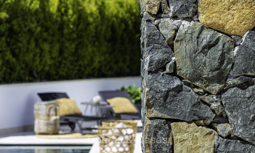 Schitterende nieuwe moderne luxe villa te koop, in een top golfresort, Benahavis - Marbella 17182
