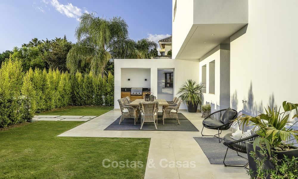 Schitterende nieuwe moderne luxe villa te koop, in een top golfresort, Benahavis - Marbella 17191