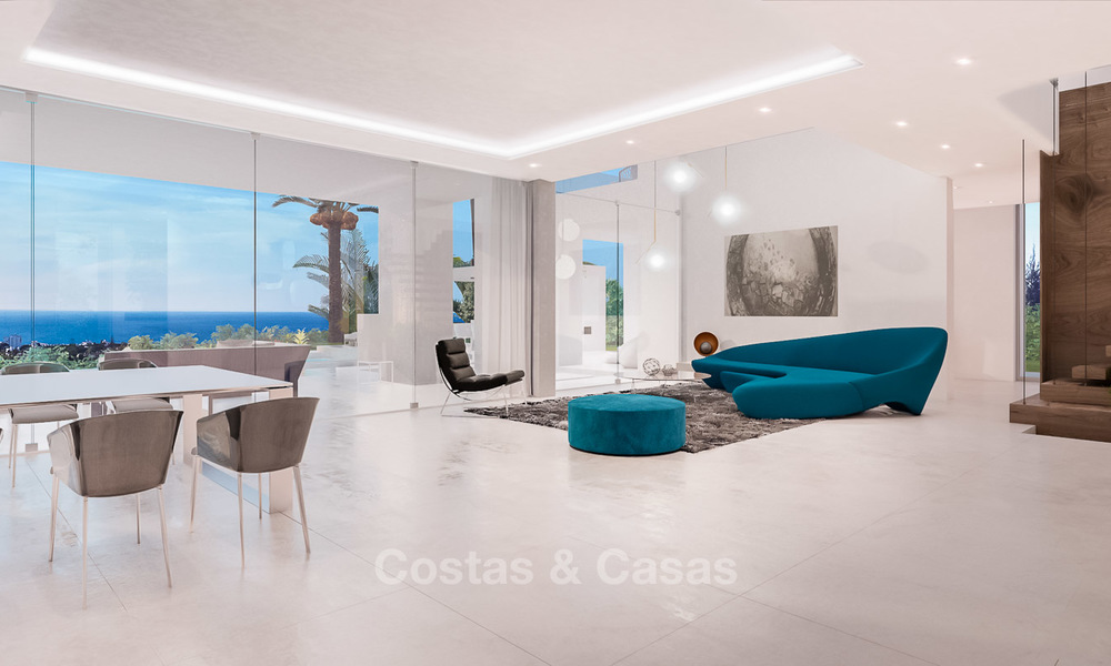 Stijlvolle nieuwbouw designer villa met prachtig zeezicht te koop, Estepona, Costa del Sol 6531