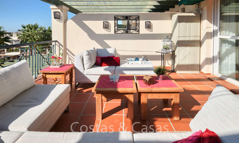 Heerlijk penthouse appartement te koop, op loopafstand van strand en Puerto Banus, Nueva Andalucia - Marbella 6602
