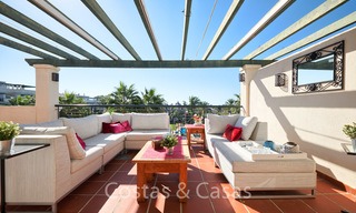 Heerlijk penthouse appartement te koop, op loopafstand van strand en Puerto Banus, Nueva Andalucia - Marbella 6604 