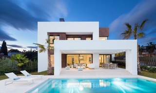 Stijlvolle eigentijdse designer villa's te koop aan de New Golden Mile, Marbella - Estepona 6630 