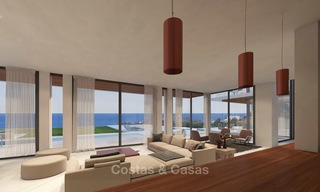 Indrukwekkende nieuwe moderne villa in Californische stijl te koop, met een prachtig uitzicht op zee, Benahavis - Marbella 6762 