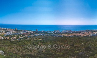 Aantrekkelijke nieuwe appartementen met uitzicht op zee en golf te koop, op loopafstand van het strand, Manilva - Costa del Sol 7074 