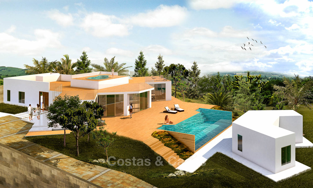 Te renoveren villa op een grote kavel te koop, spectaculaire toplocatie - Golden Mile, Marbella 7018