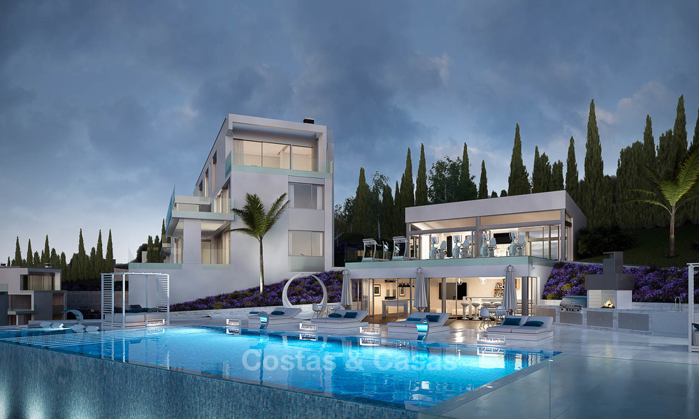 Nieuwe moderne luxe appartementen met zeezicht te koop in een boutique golfresort - La Cala, Mijas, Costa del Sol 7126