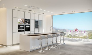 Nieuwe moderne luxe appartementen met zeezicht te koop in een boutique golfresort - La Cala, Mijas, Costa del Sol 7131 