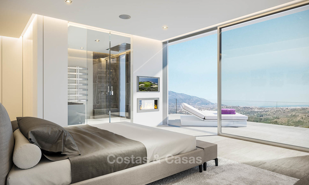 Nieuwe moderne luxe appartementen met zeezicht te koop in een boutique golfresort - La Cala, Mijas, Costa del Sol 7135