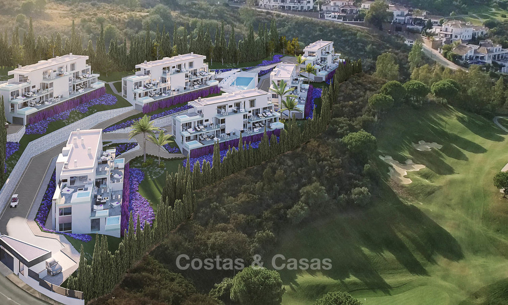 Nieuwe moderne luxe appartementen met zeezicht te koop in een boutique golfresort - La Cala, Mijas, Costa del Sol 7139